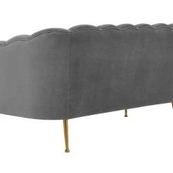 TOV Living Room Daisy Velvet Settee