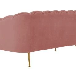 TOV Living Room Daisy Velvet Settee