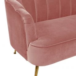 TOV Living Room Daisy Velvet Settee