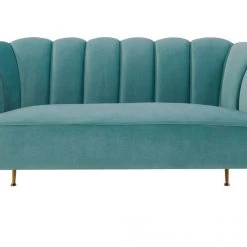 TOV Living Room Daisy Velvet Settee