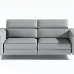 VIG Living Room Coronelli Collezioni Turin - Leather 2-Seater 91" Recliner Sofa