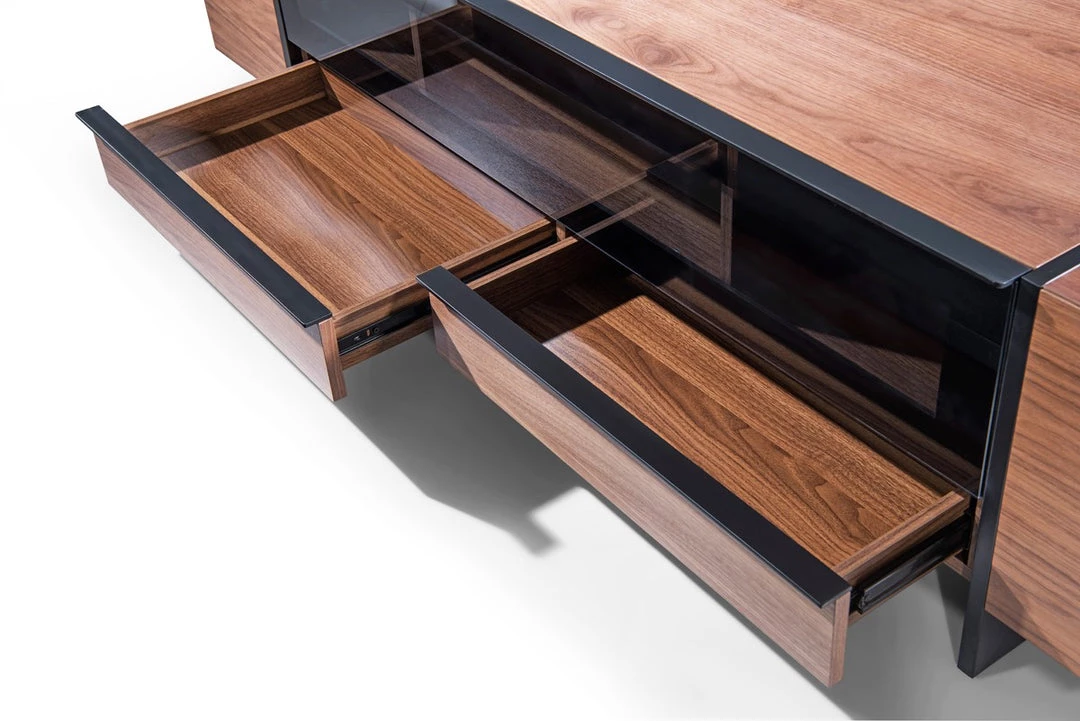 VIG Nova Domus Lorena Modern Walnut TV Stand