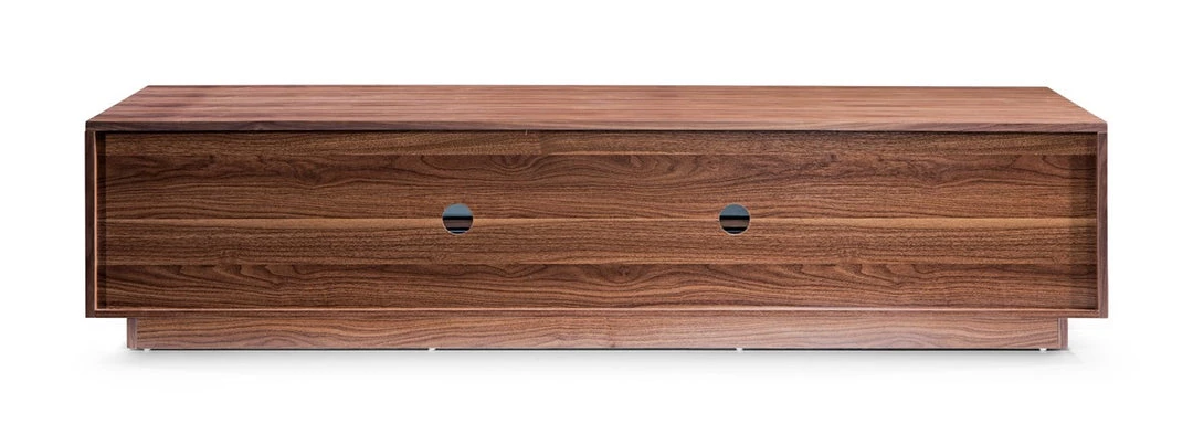 VIG Modrest Frost Modern Small Walnut TV Stand