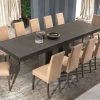VIG Dining Room Nova Domus Unico - Modern Dark Eucalyptus Extendable Dining Table