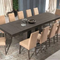 VIG Dining Room Nova Domus Unico - Modern Dark Eucalyptus Extendable Dining Table