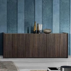VIG Nova Domus Unico - Modern Dark Eucalyptus Buffet Living Room