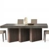 VIG Nova Domus Amsterdam - Modern Grey Volcano & Eucalyptus Oak Dining Table Dining Room