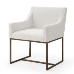 VIG Dining Room Modrest Elijah - Modern Copper Antique Brass Dining Chair