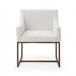 VIG Dining Room Modrest Elijah - Modern Copper Antique Brass Dining Chair