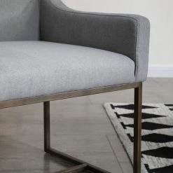 VIG Dining Room Modrest Elijah - Modern Copper Antique Brass Dining Chair