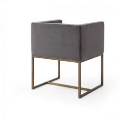 VIG Modrest Marty - Modern Copper Antique Brass Dining Chair