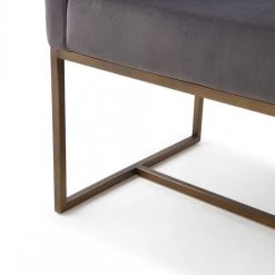 VIG Modrest Marty - Modern Copper Antique Brass Dining Chair