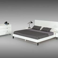 VIG Beds & Headboards Nova Domus Valencia Contemporary White Bedroom Set