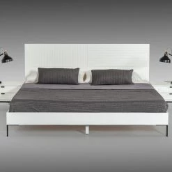 VIG Beds & Headboards Nova Domus Valencia Contemporary White Bedroom Set