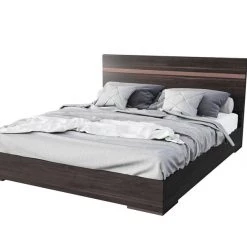VIG Nova Domus Benzon Italian Modern Dark Rovere Bedroom Set Beds & Headboards