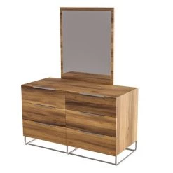 VIG Nova Domus Lorenzo Italian Modern Light Oak Bedroom Set