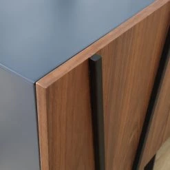 VIG Modrest Strand Modern Walnut & Grey Buffet