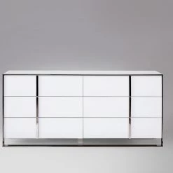 VIG Beds & Headboards Nova Domus Francois Modern White Bedroom Set