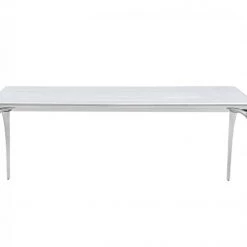 VIG Modrest Vince - Modern Faux Marble & Stainless Steel Dining Table Dining Room