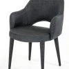 VIG Modrest Williamette Modern Dark Grey Fabric Dining Chair Dining Room