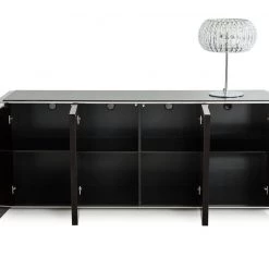 VIG Modrest Noble - Modern Ebony Lacquer Buffet