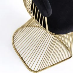 VIG Dining Room Modrest Chandler - Modern Velvet & Gold Dining Chair