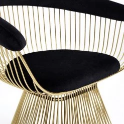 VIG Dining Room Modrest Chandler - Modern Velvet & Gold Dining Chair