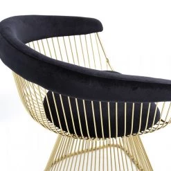 VIG Dining Room Modrest Chandler - Modern Velvet & Gold Dining Chair