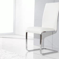 VIG Crane - Modern White Dining Chair (Set Of 2)