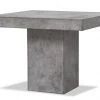 VIG Modrest Yem Concrete Square Dining Table Dining Room