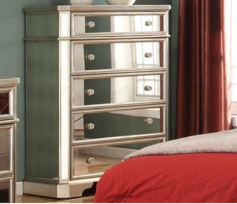 Best Master Furniture Bedroom Borghese 5 Drawer Chest