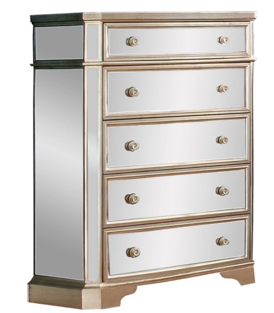 Best Master Furniture Bedroom Borghese 5 Drawer Chest